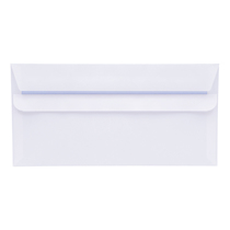 Envelopes PEFC Wallet Self Seal 90gsm DL 220x110mm White Pack 1000