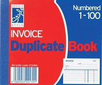 Office Style Invoice Duplicate Book STA816
