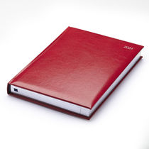 Brunel - Strata Deluxe Diary – 2024 Daily Planner - A5 Day-to-Page Diary - Red