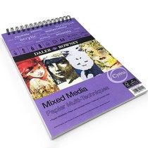 Daler Rowney - Mixed Media Spiral Sketchpad - 250gsm - 30 Pages - A4 Portrait