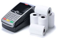 57mm x 30mm Credit Card WIRELESS Terminal Roll with Core - Boxed 20