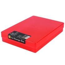 A4 Storage Box Red